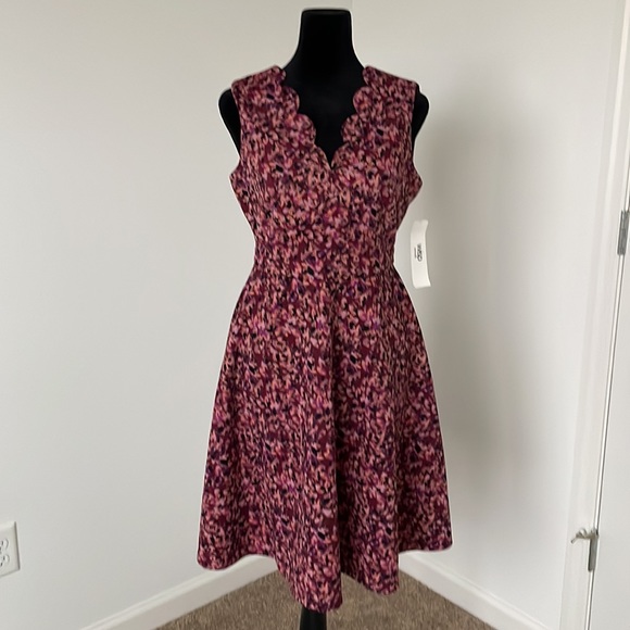 NWT Wisp Cleo Textured Knit Dress Size 4P - Picture 2 of 9